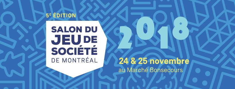 Salon Jeux de Société Montréal 2018